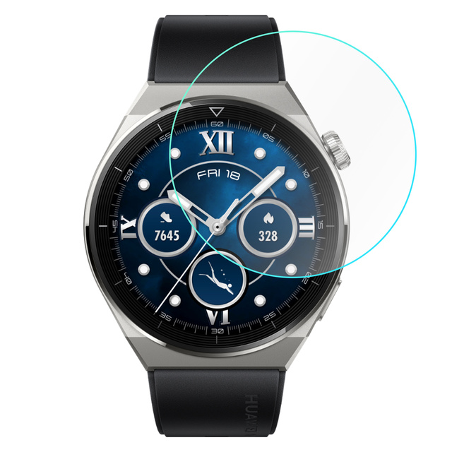 Hybridglas für Huawei Watch GT 3 Pro 46 mm 3mk Watch Protection™ v. FlexibleGlass Lite