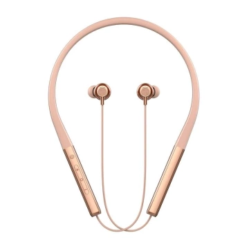 Słuchawki Bezprzewodowe Neckband LDNIO N01 Bluetooth 5.3 50h Różowe Złoto