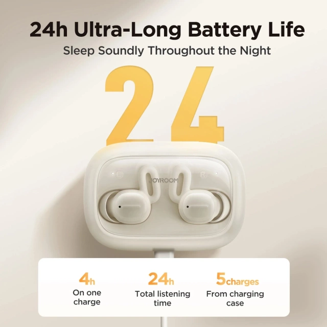 Навушники TWS Joyroom JR-TS1 Cozydots Series Bluetooth 5.3 ANC – чорні