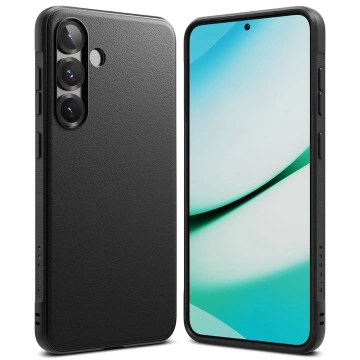 Чохол для Samsung Galaxy S25 Plus чорний, кільцеподібний, онікс
