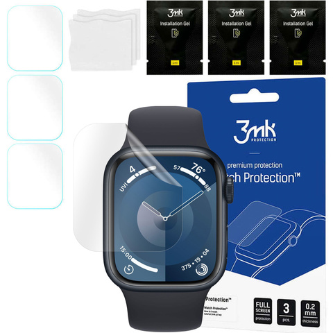 Folia ochronna do Apple Watch 9 45 mm - 3mk Watch Protection™ v. ARC
