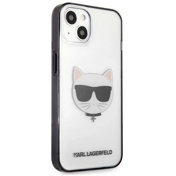 Karl Lagerfeld KLHCP13SHCHCK iPhone 13 mini 5,4" priehľadný Ikonik Choupette