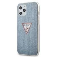 Guess GUHCP12LPCUJULLB iPhone 12 Pro Max 6,7" niebieski/light blue hardcase Jeans Collection