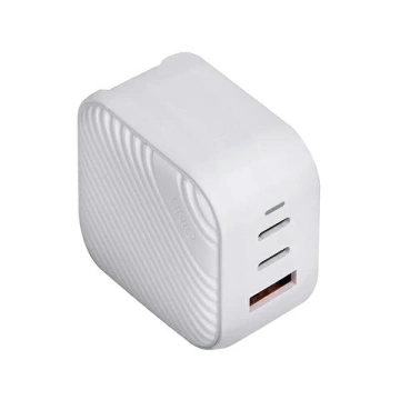 UNIQ Nástěnná nabíječka Verge Pro 66W Gan USB-C bílá/cloud bílá