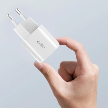 C20W MINI 2-PORTOVÁ SIEŤOVÁ NABÍJAČKA PD20W/QC3.0 ČIERNA