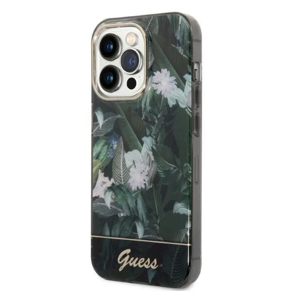 Ratet mal, Handyhülle für iPhone 14 Pro 6,1" grün/grüne Hardcase Jungle Collection