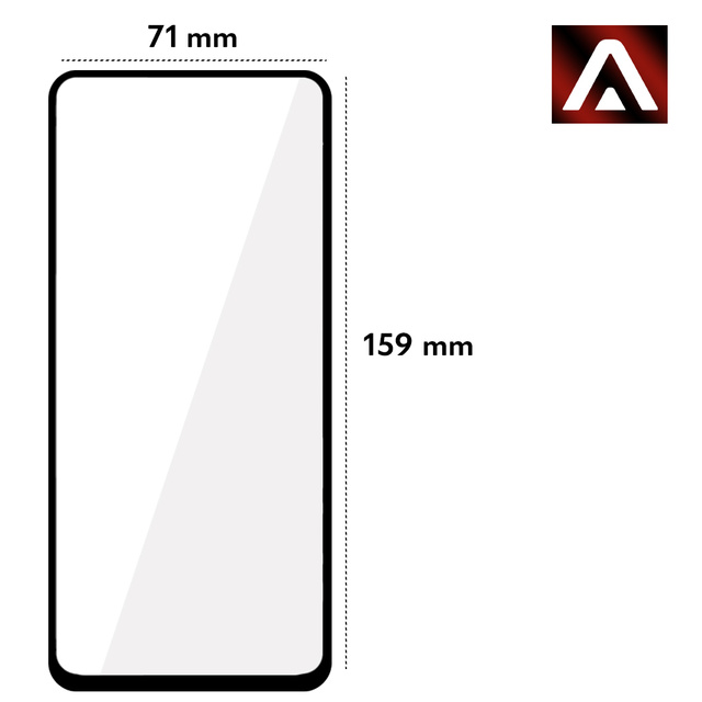 Tvrzené sklo Alogy Full Glue pro pouzdro pro Xiaomi Redmi Note 11 Pro / 11 Pro Plus / Poco X4 Pro 5G Black