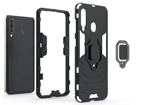 Pouzdro Alogy Stand Ring Armor pro Samsung Galaxy A60 / M40 černé