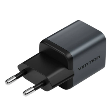 Зарядний пристрій GaN Vention USB-C 20 Вт сірого кольору