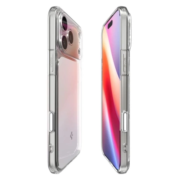 Etui Ochronne do iPhone 17 Pro Max Spigen Ultra Hybrid ”T” Mag MagSafe Glossy White