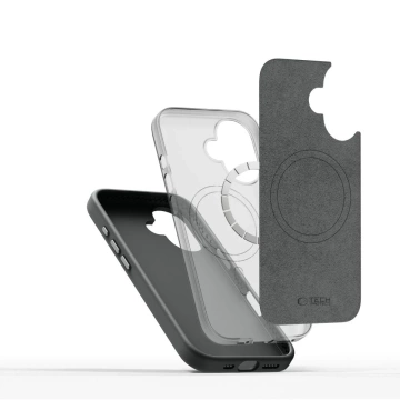 Etui do iPhone 16 Tech-Protect Silicone Pure MagSafe Clay