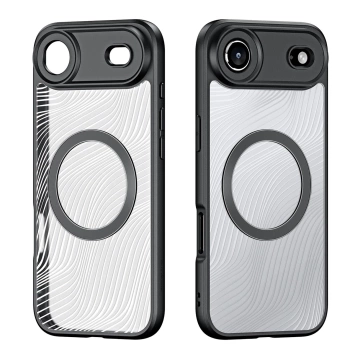 Etui do iPhone 17 Air Dux Ducis Aimo Mag Pierścień Magnetyczny Czarne