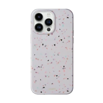 UNIQ case Coehl Terrazzo iPhone 14 Pro Max 6.7" sand/sandstone