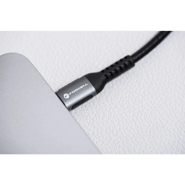 Кабель USB-C до USB-C Forcell 100W 5A QC 4.0 PD нейлоновий 3 м для ноутбука