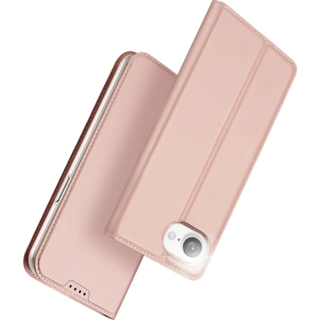 Etui Kabura do iPhone 16e Dux Ducis Skin Pro Różowa