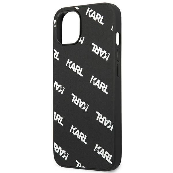 Karl Lagerfeld KLHCP13SPULMBK3 iPhone 13 mini 5,4" жорсткий чохол чорний/чорний Allover
