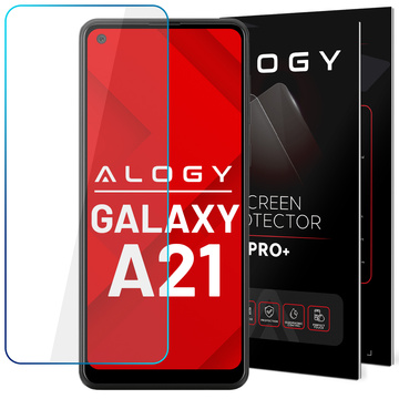 Загартоване скло Alogy на екран для Samsung Galaxy A21