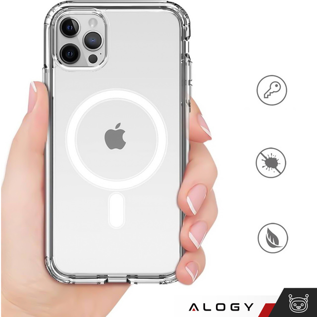 Alogy MagSafe Clear Case pro Apple iPhone 11 Pro Max Transparent