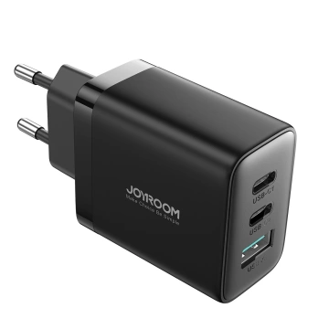 Joyroom 2x USB-C USB-A 32W Schnellladegerät - Schwarz