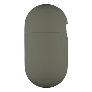 Protective case for UNIQ earphones case Lino for Apple AirPods Pro Silicone grey/grey moss