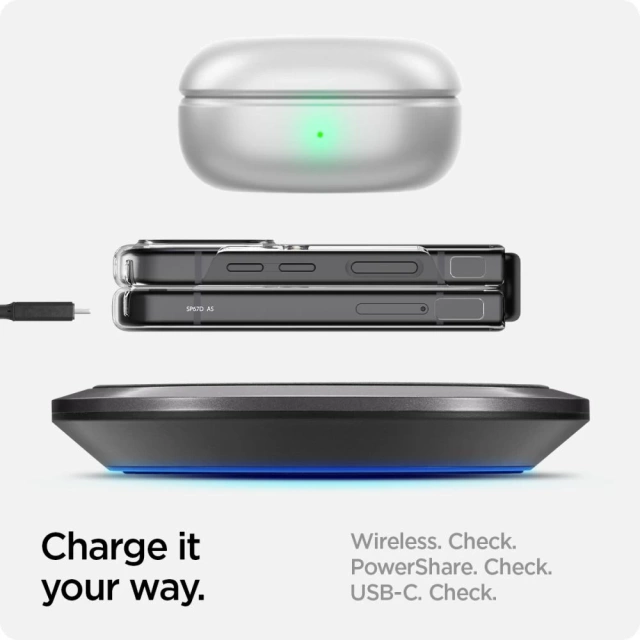 Etui Spigen AirSkin do Samsung Galaxy Z Flip 4 Crystal Clear