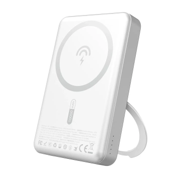 Powerbank Dudao K28 10000mAh 22.5W MagSafe Podstawka Srebrny