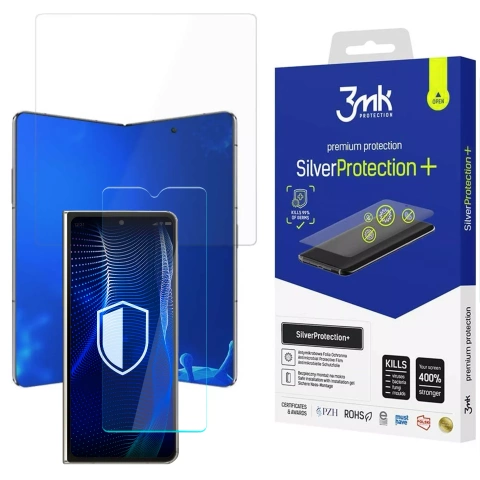 Antivirus screen protector 3mk SilverProtection Folded Edition for Samsung Galaxy Z Fold 6