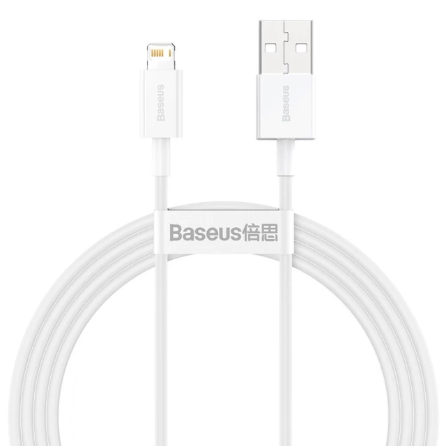 Baseus Superior USB kabel - Lightning 2,4A 1,5 m bílý (CALYS-B02)