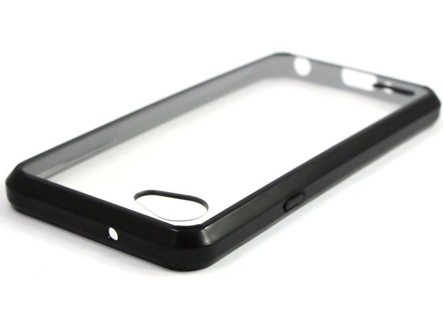 Puzdro Alogy Crystal Armor pre LG Q6 Black