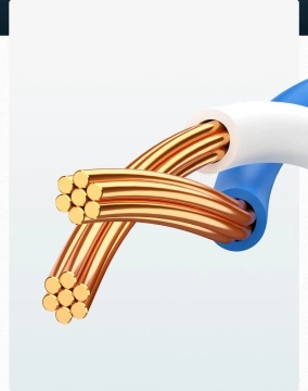 Kabel UGREEN Ethernet patch kabel RJ45 Cat 6 UTP 1000Mbps 5m černý (20162)