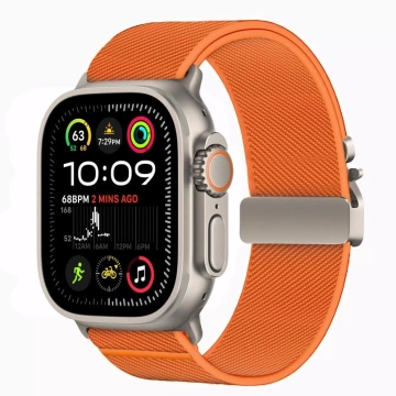 Pasek Tech-Protect Nylon Clasp Apple Watch 44–49 mm Pomarańczowy