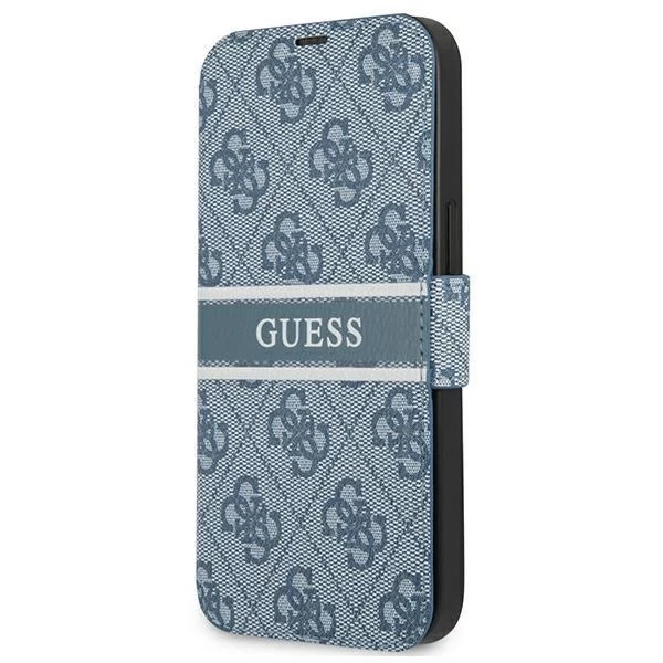 Guess GUBKP13S4GDBL iPhone 13 mini 5,4" niebieski/modrá kniha 4G Stripe