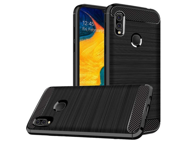 Alogy Rugged Armor case for Samsung Galaxy A30/A20/M10S black