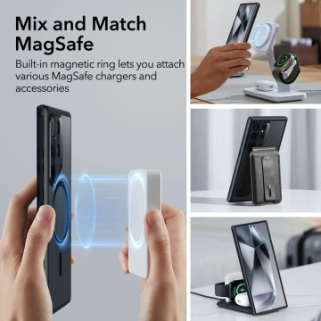 Etui ESR CH Halolock Magsafe для Samsung Galaxy S24 Ultra Frosted Black