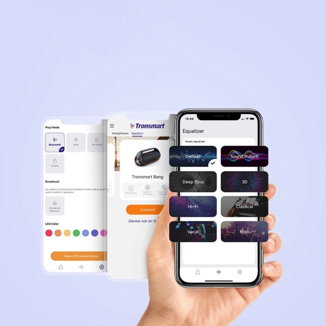 Bezdrátový Bluetooth reproduktor Tronsmart Bang voděodolný 60W černý