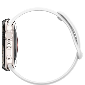 Etui nakladacie puzdro Spigen Ultra Hybrid pre Apple Watch 7 45mm Crystal Clear