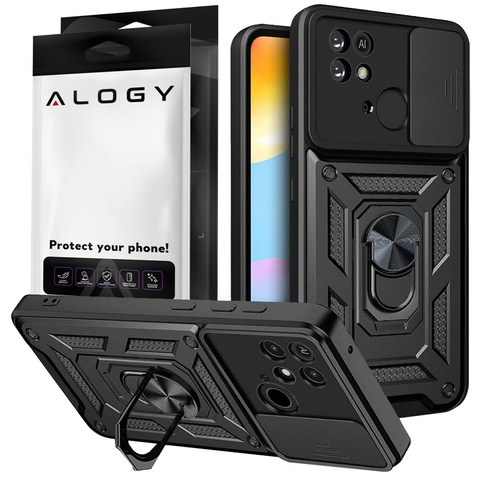 Alogy Camshield Stand Ring Case with Camera Cover for Xiaomi Redmi 10c
