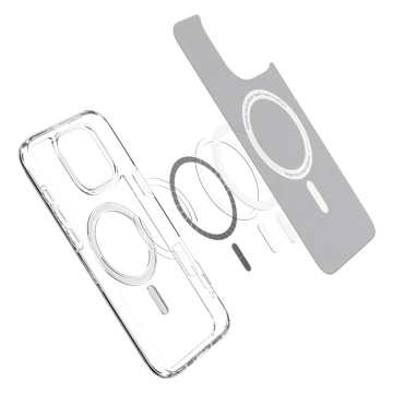 Etui Spigen Ultra Hybrid Mag MagSafe für Apple iPhone 16 Pro Max Weiß