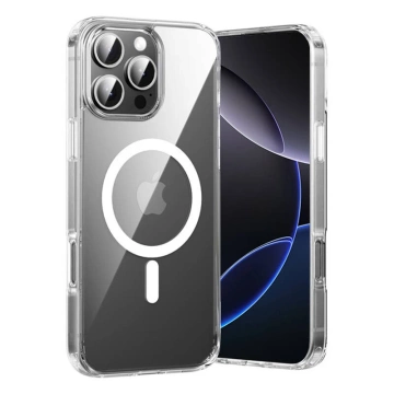 Захисний чохол для iPhone 16 Pro Max Vention MagSafe прозорий, стійкий