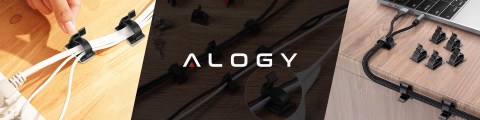 Selbstklebende Clips x100 Schreibtisch-Kabel-Organizer, Kabel-Organizer, Kabel für Tisch-Schreibtisch, 3M Alogy-Klebeband [100 Stück]
