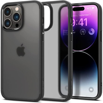 Spigen ultra hybrid iphone 14 pro frostschwarz