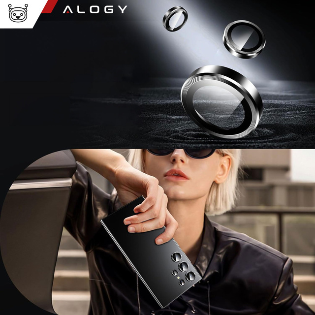 Скло для Samsung Galaxy S24 Ultra Camera Cover Lens Camera Lenses Alogy Lens Protector PRO Protective Cover