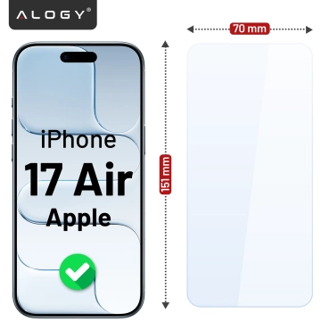 Захищене скло для Apple iPhone 16 9H Alogy Heavy Pro™️