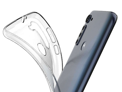 Alogy silikonové pouzdro pouzdro pouzdro pro Motorola Moto G8 Power průhledné