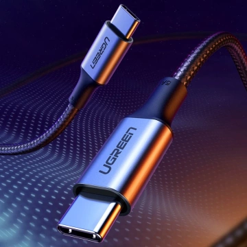 Кабель Ugreen USB Type C - USB Type C Power Delivery 100W Quick Charge FCP 5A 3m сірий (90120 US316)