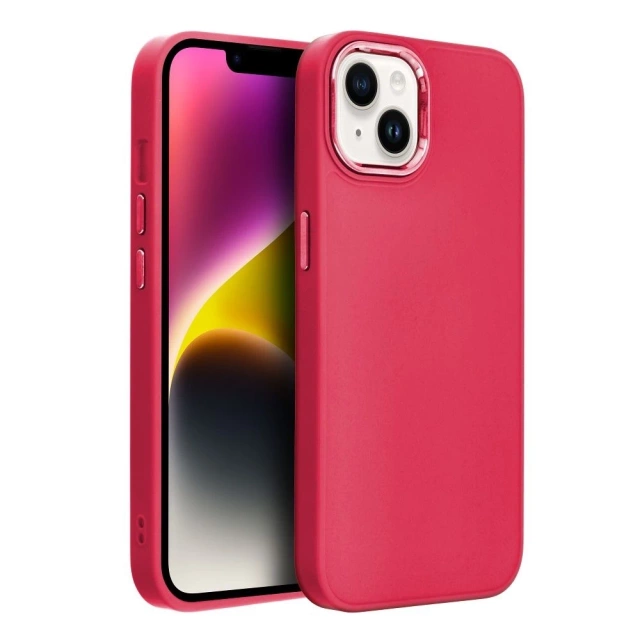 Захисний чохол FRAME case для iPhone 15 magenta