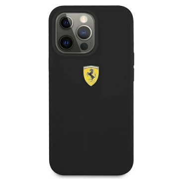 Чохол для Ferrari iPhone 13 Pro / 13 6.1" black/black hardcase Silicone