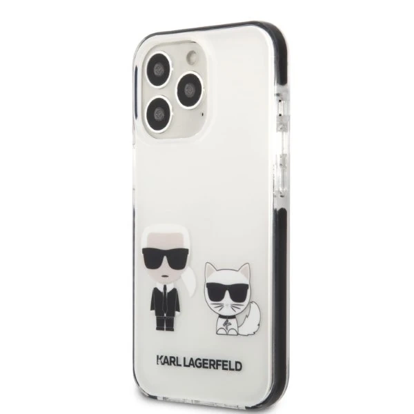 Etui Karl Lagerfeld KLHCP13XTPEKCW do iPhone 13 Pro Max 6,7" hardcase Karl