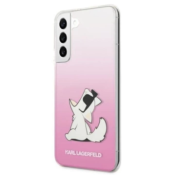 Karl Lagerfeld KLHCS22MCFNRCPI S22  S906 hardcase różowy/pink Choupette Eat