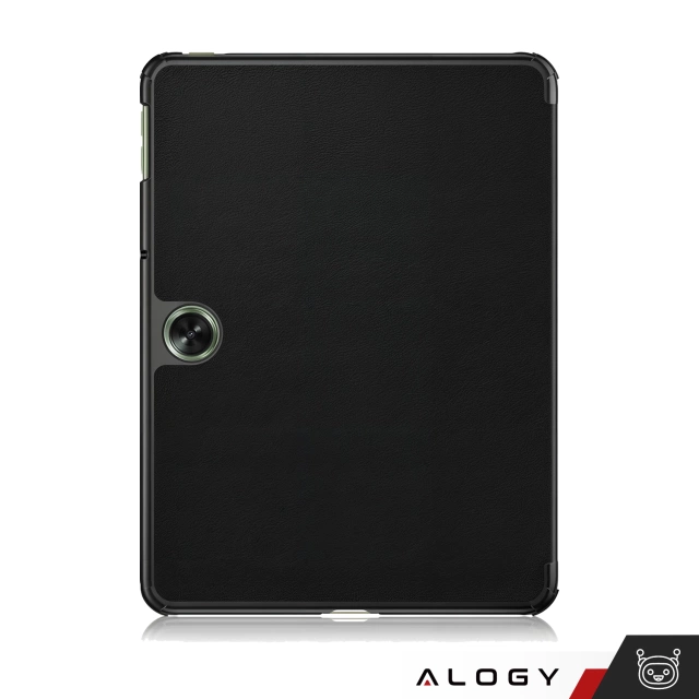 Glass Case for OnePlus Pad Go/Oppo Pad Air 2/Oppo Pad Neo 11.4" Tablet Case Alogy Book Black Free Stylus